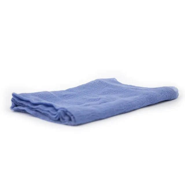 Ostheimer telo gioco garza di cotone blu lago 90x90 cm