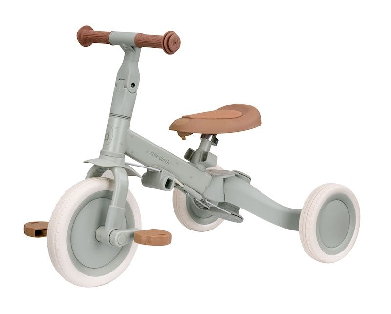 Little Dutch triciclo evolutivo verde 4in1 1-3 anni