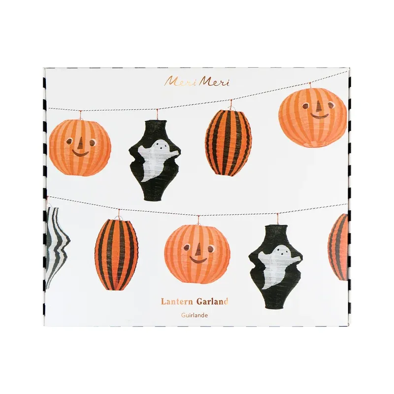 Meri Meri Ghirlanda lanterne Halloween 8 lanterne 1,8 m