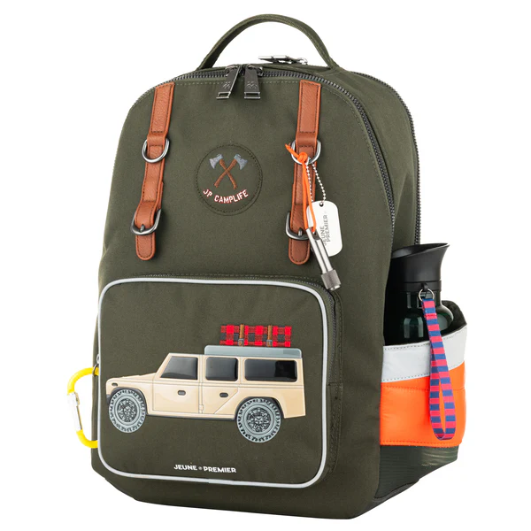 Jeune Premier Bobbie Camp Life zaino scuola idrorepellente