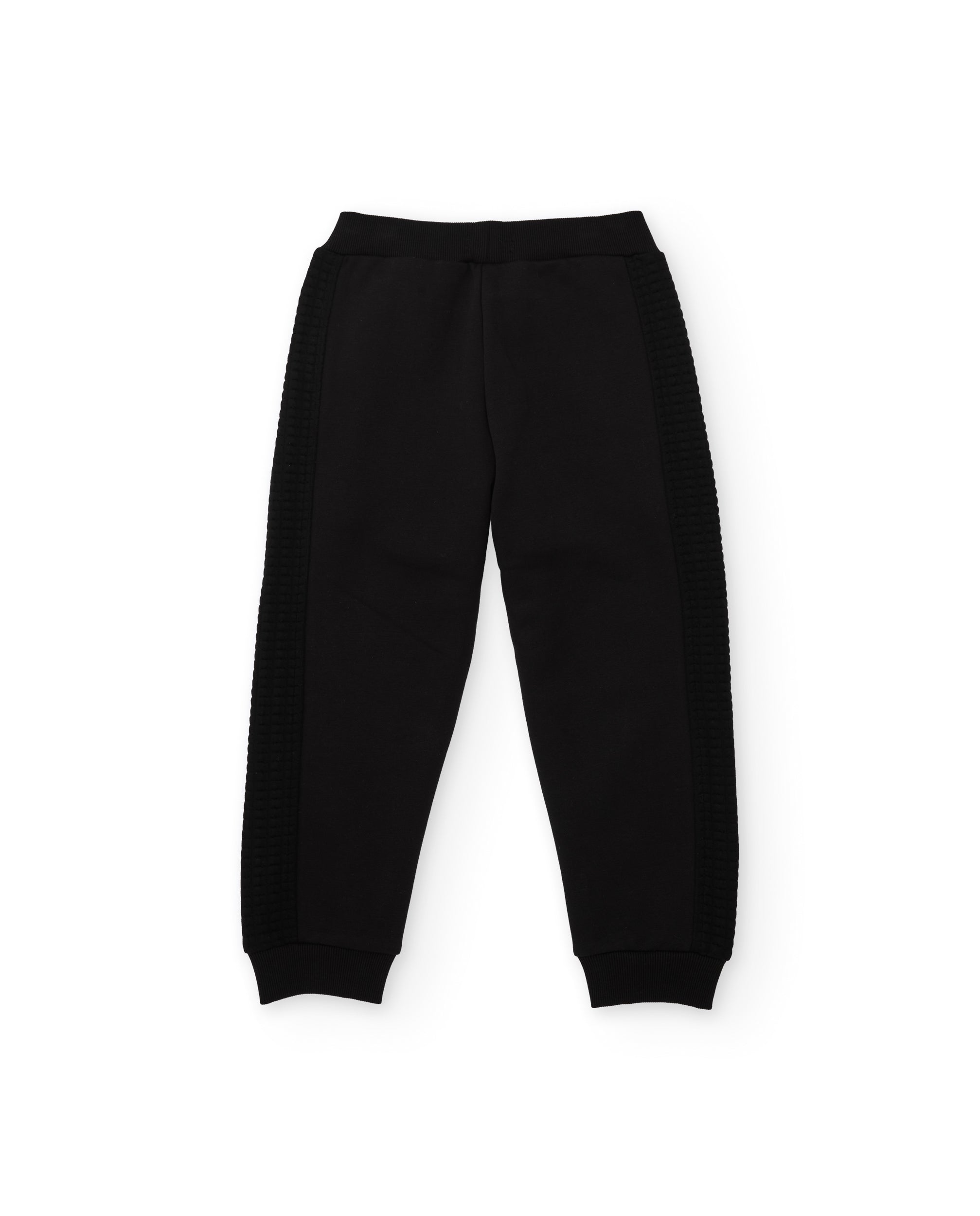 Tuc Tuc pantalone tuta bimbo nero zip verdi