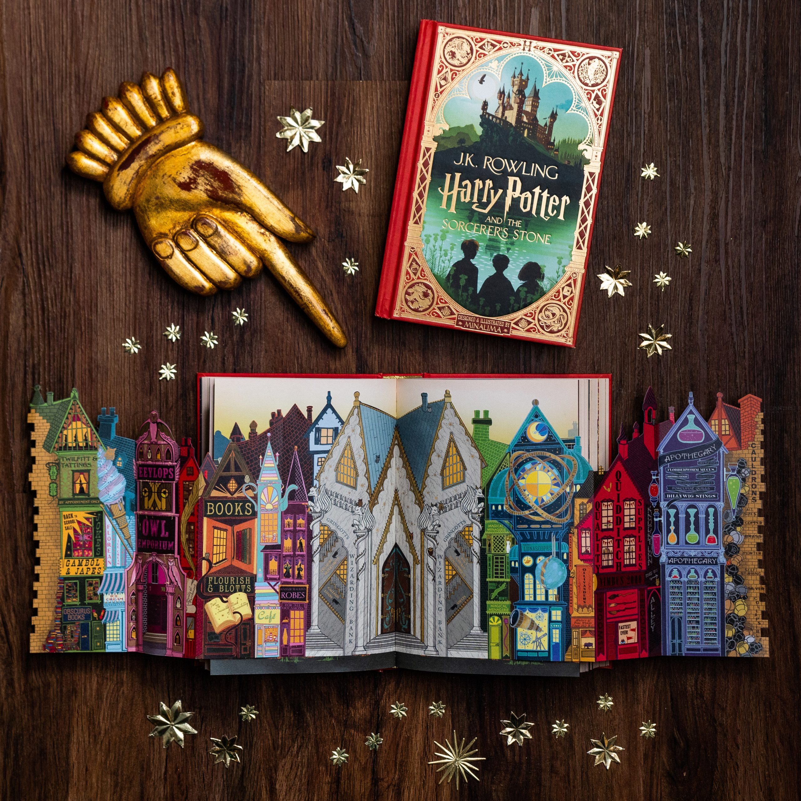 Salani Harry Potter pietra filosofale libro illustrato MinaLima