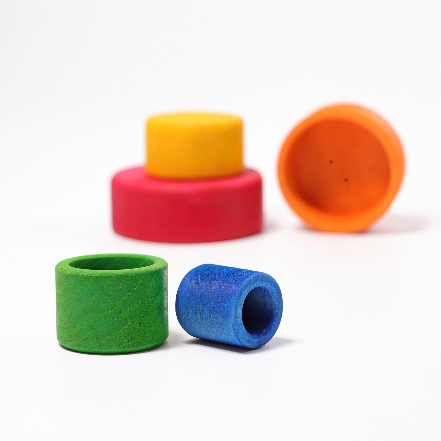 Grimm's Ciotole Arcobaleno set impilabile 5 pezzi