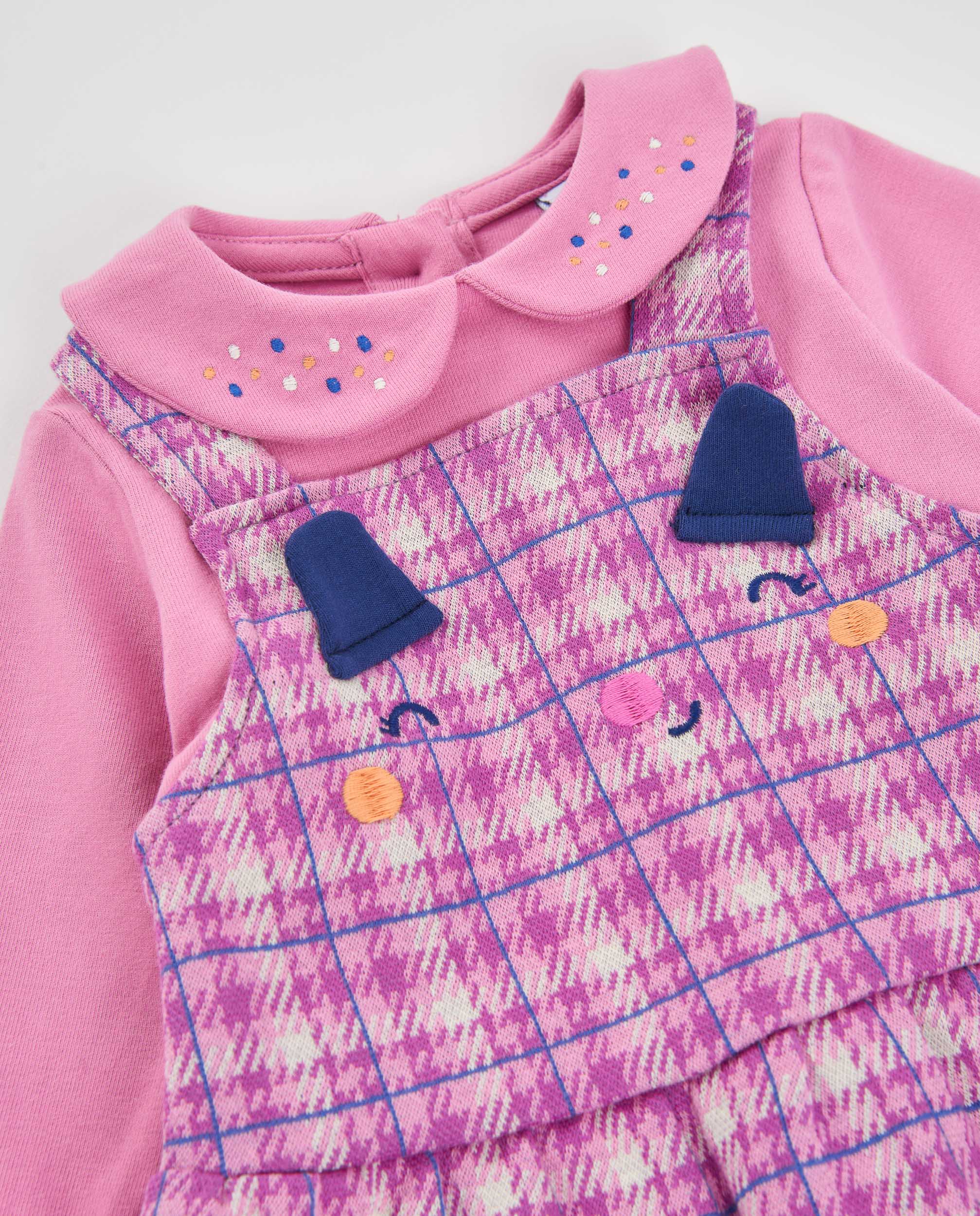 Tuc Tuc Magic Foxy vestito neonata rosa quadri