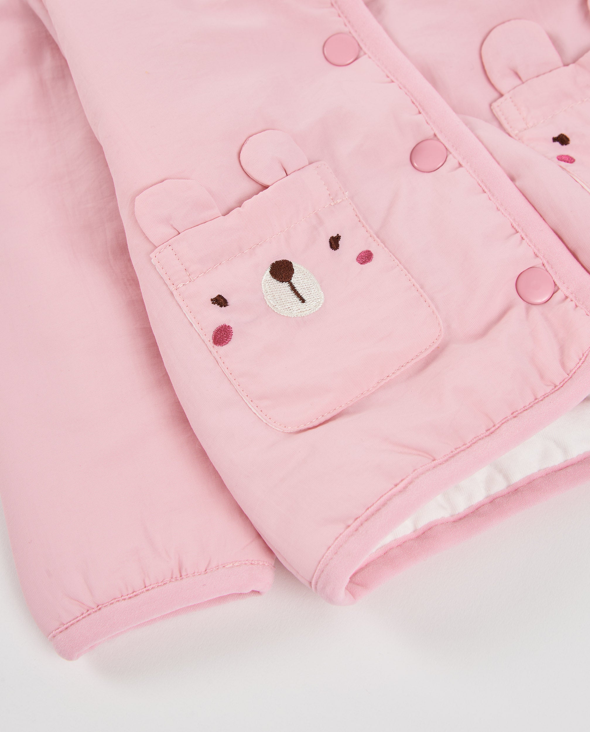 Tuc tuc Sweet Teddy Bear cappotto neonata rosa orsetto