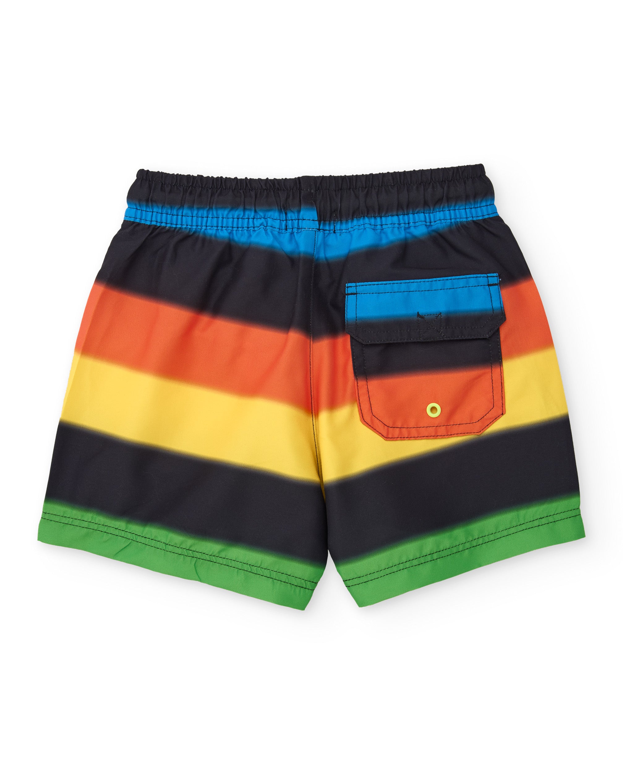 Tuc tuc boxer mare bambino righe multicolore nero