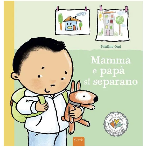 Clavis Mamma e papà si separano libro 3-6 anni