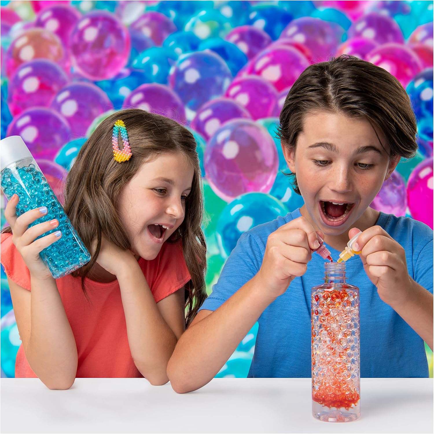 Orbeez Color Meez Perle d'Acqua Sensoriali 1000 Pezzi Pronta Uso