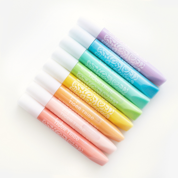Tiger Tribe Popcorn Pens pennarelli 3D gonfiabili 8 pezzi