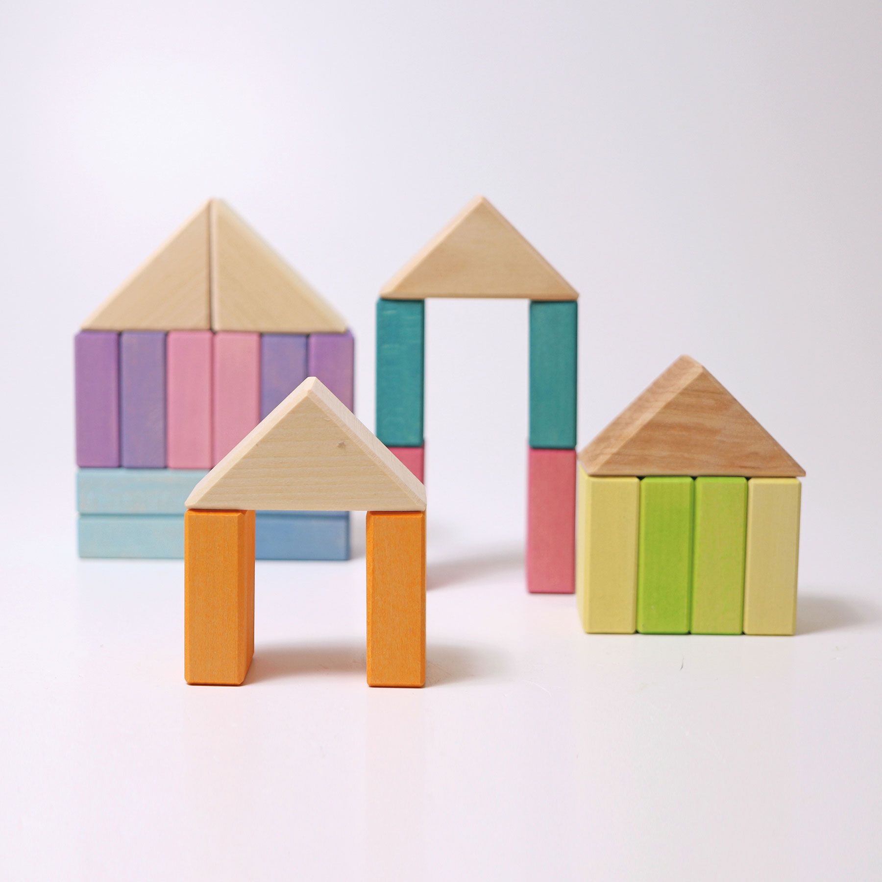 Grimm’s Pastel Duo Set Prime Costruzioni Legno 12 Mesi+