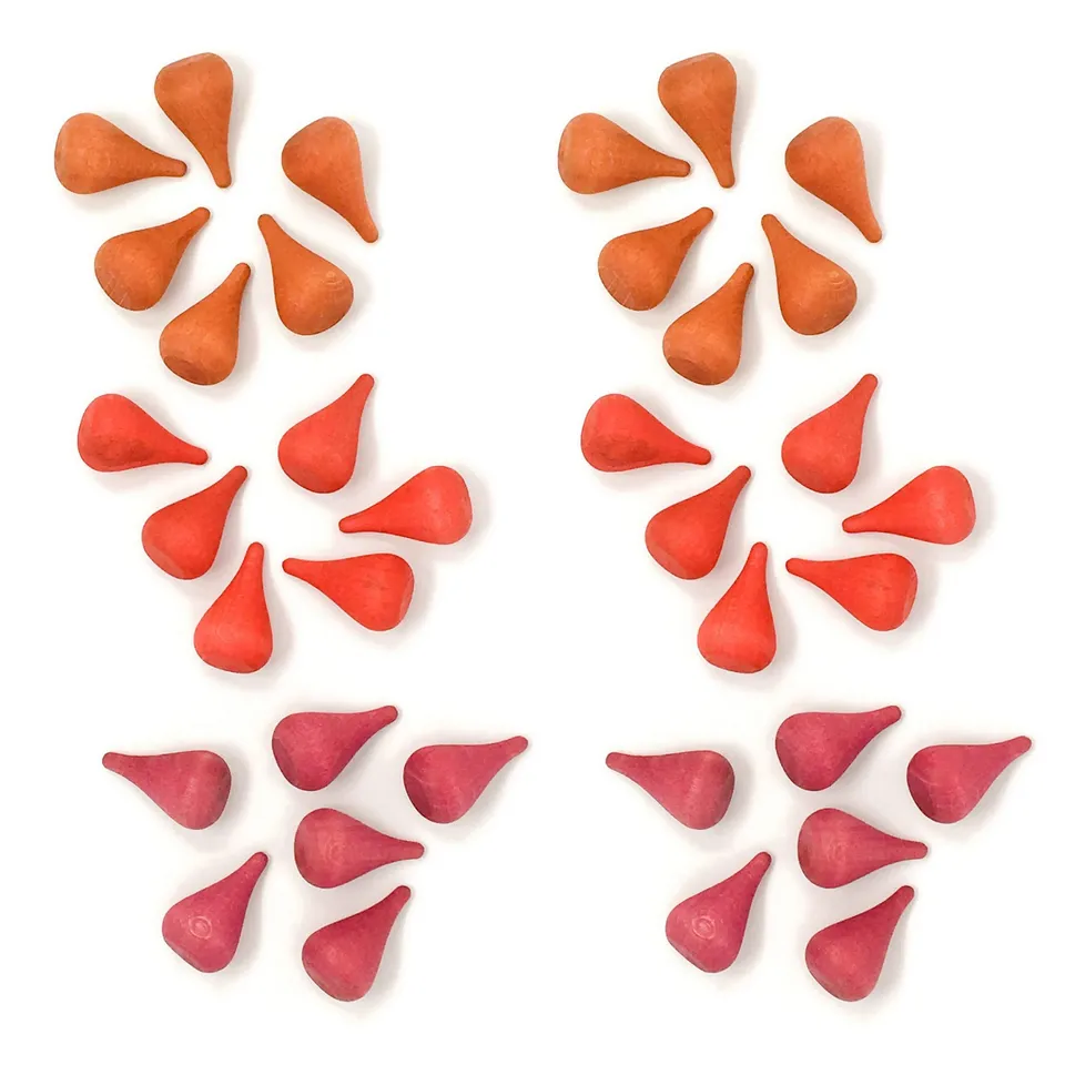 Grapat Mandala Fiamme Rosse gioco legno 36 pezzi