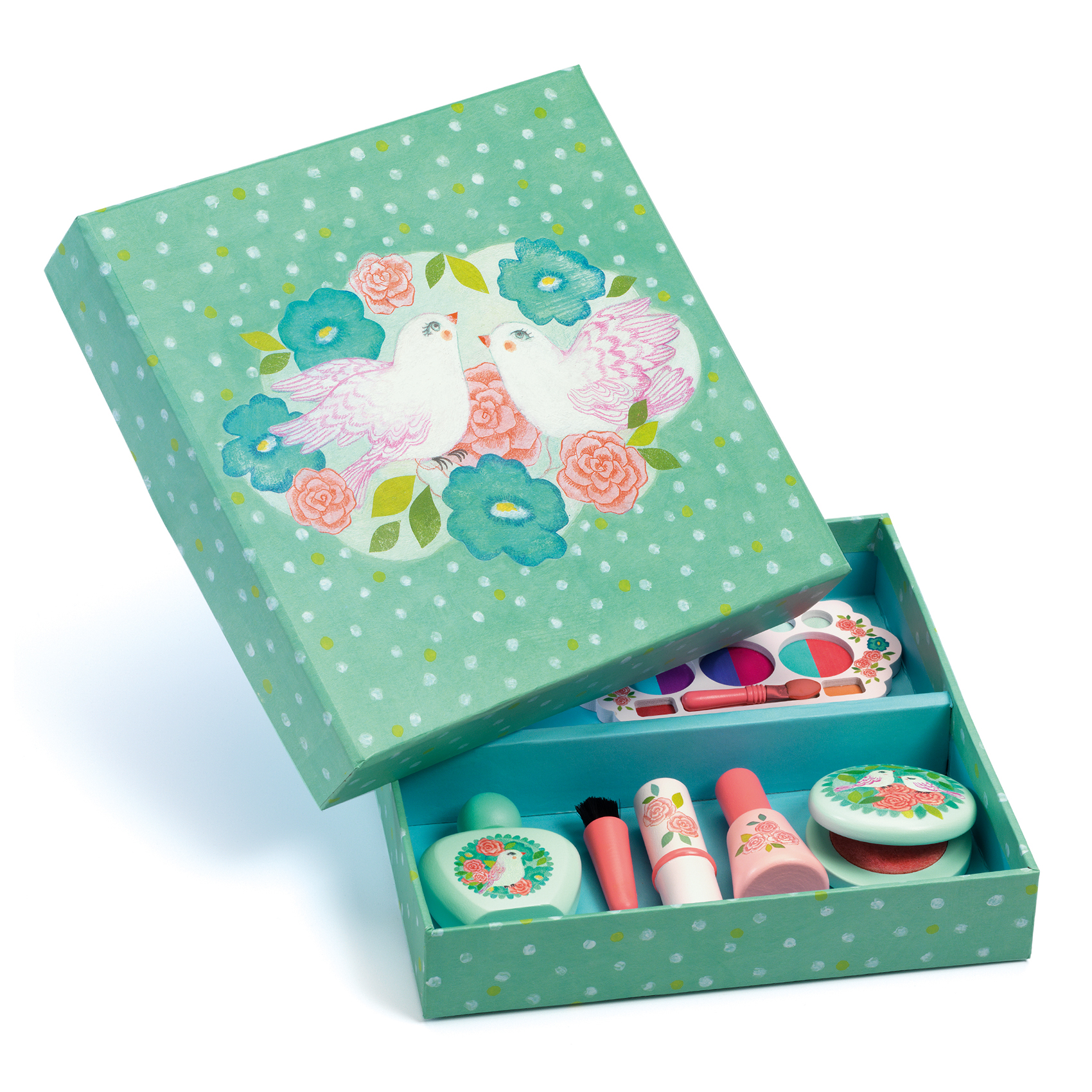 Djeco Birds Set Trucco Gioco Legno dai 3 Anni