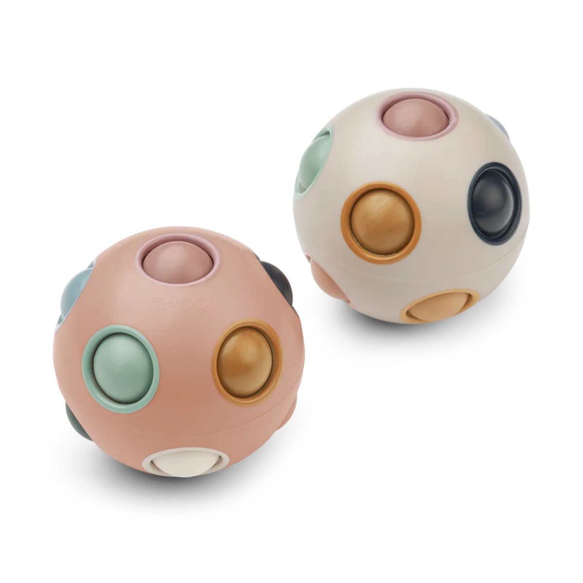Liewood Fidget palla puzzle rompicapo rosa 2 pezzi