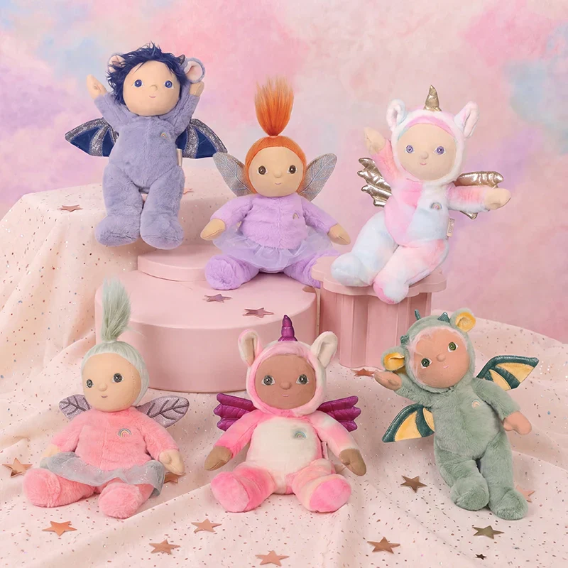 Olli Ella Dinky Dinkums Dusty Dragon bambola 22 cm