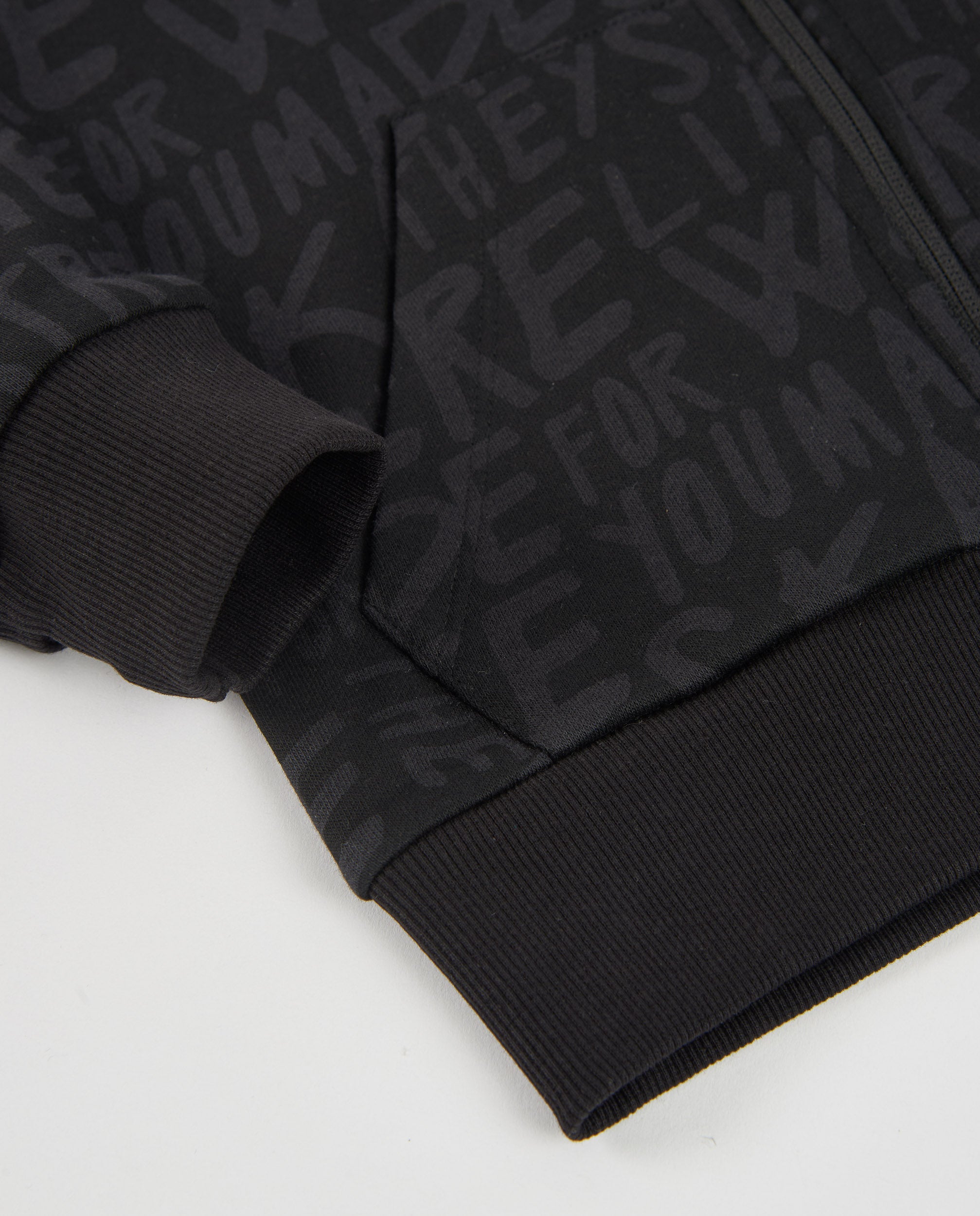 Tuc Tuc Dark Legend felpa con cappuccio bambino zip nera