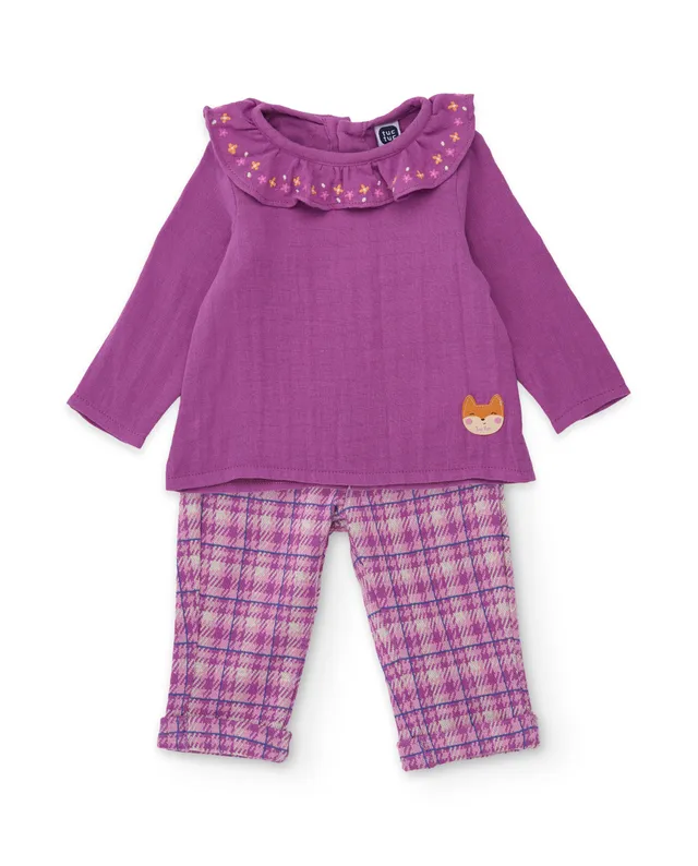 Tuc Tuc Magic Foxy Completo Neonata Viola 2 Pezzi