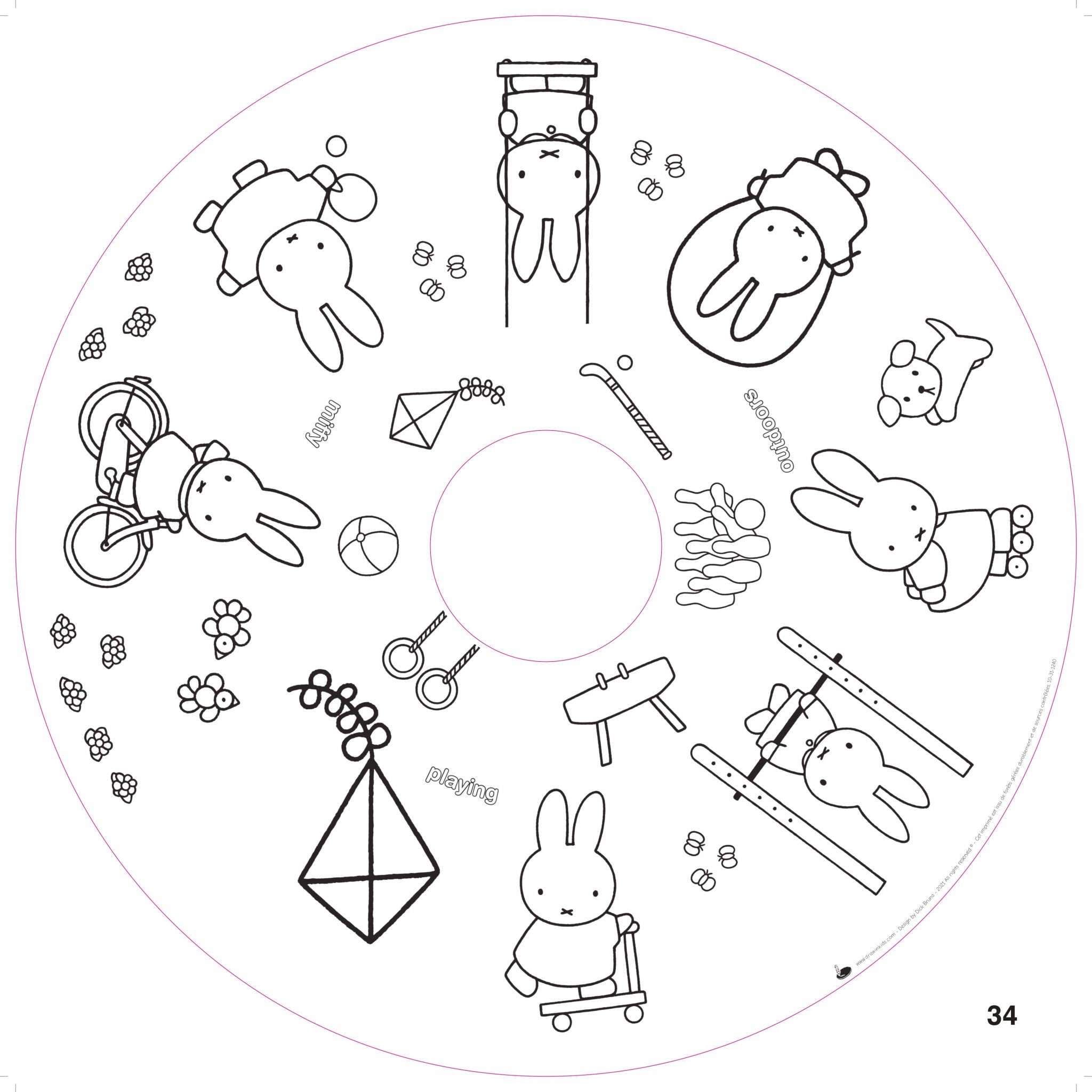Drawin Table Little Friends fogli disegno 20 pezzi 200 gr