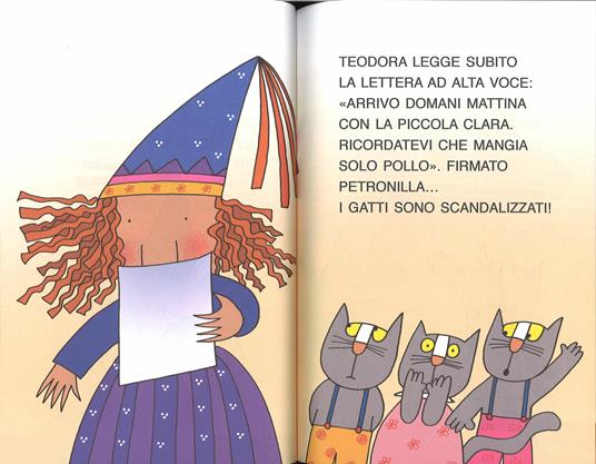 Nicoletta Costa Teodora storie libro con adesivi