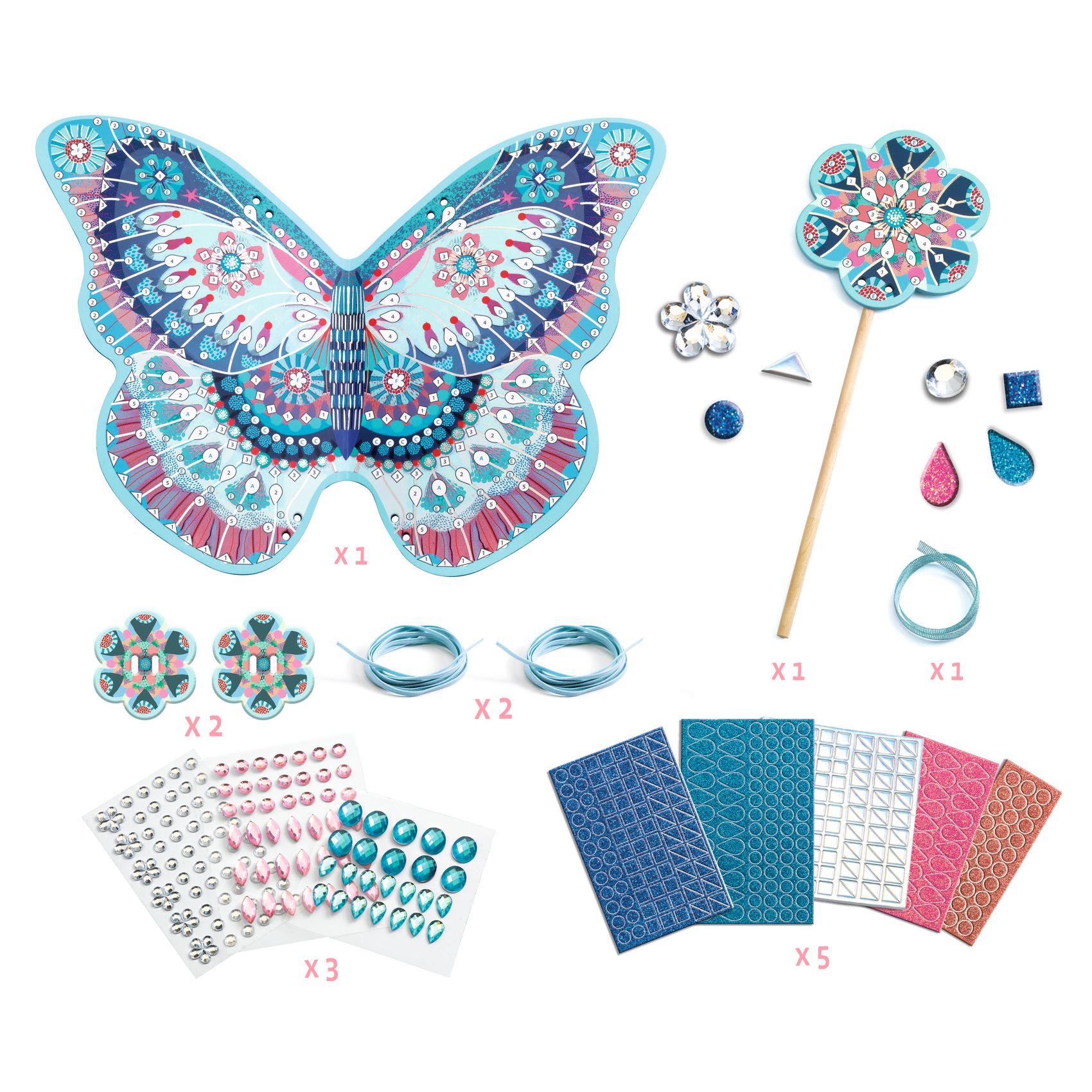 Djeco Wings Magic Like a Fairy kit ali fata