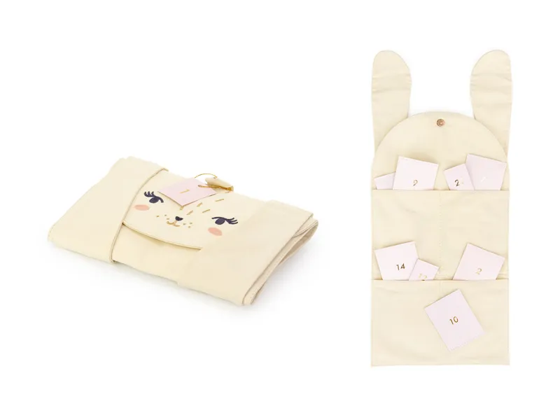 PartyDeco Rabbit calendario avvento organizer con 23 sorprese