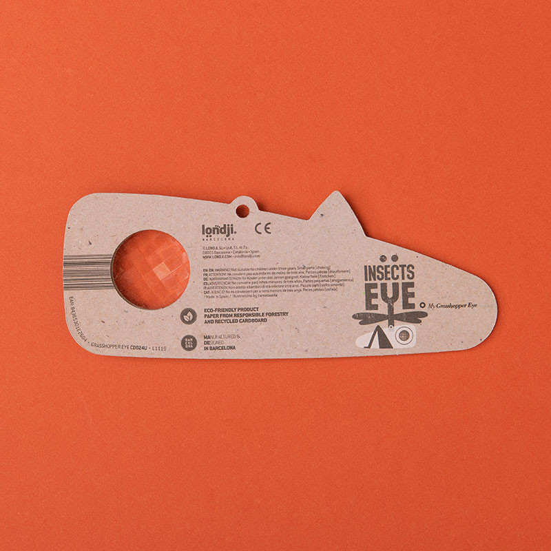 Londji Bee Eye lente caleidoscopio insetti ape