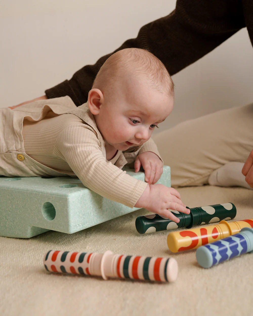 MODU Baby Activity Mint-Forest set costruzioni 10 pezzi