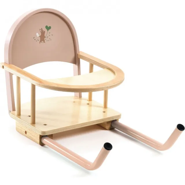 Djeco Pomea seggiolone per bambole da tavolo 30-36 cm