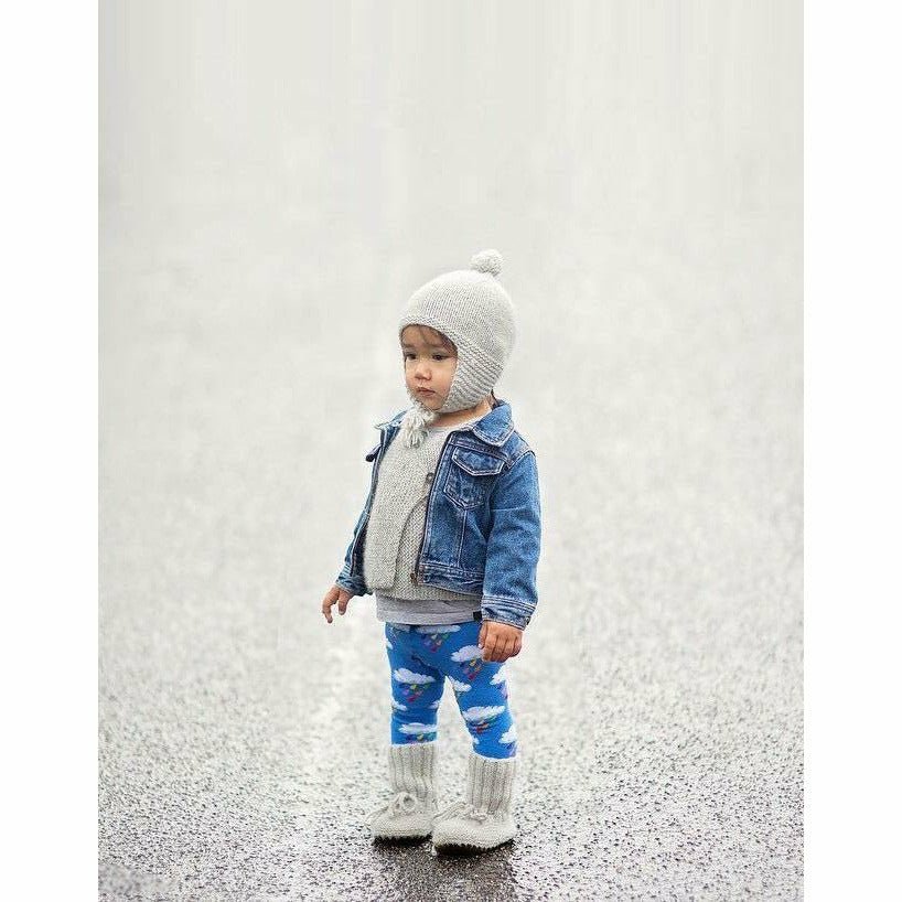 Slugs & Snails Drop collant bimbi nuvole blu cotone bio