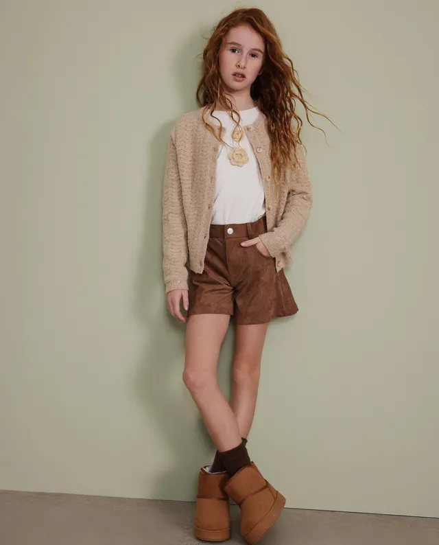 Tuc Tuc Lake House cardigan bambina beige bottoni