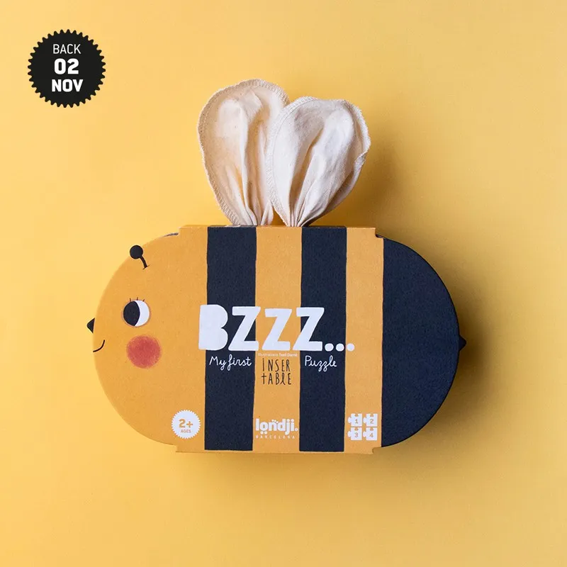 Londji Bzzz puzzle in legno insetti 2+ anni