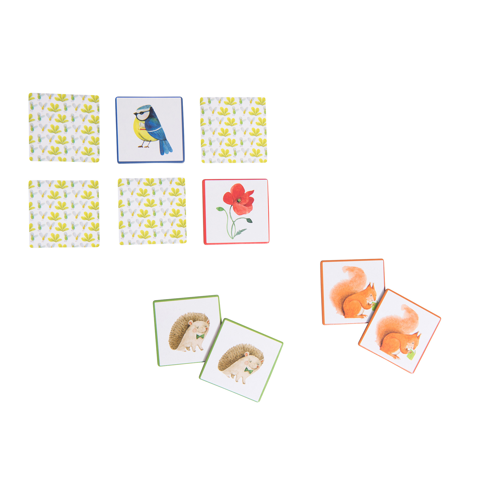 Moulin Roty Le Jardin Memory della natura 72 carte