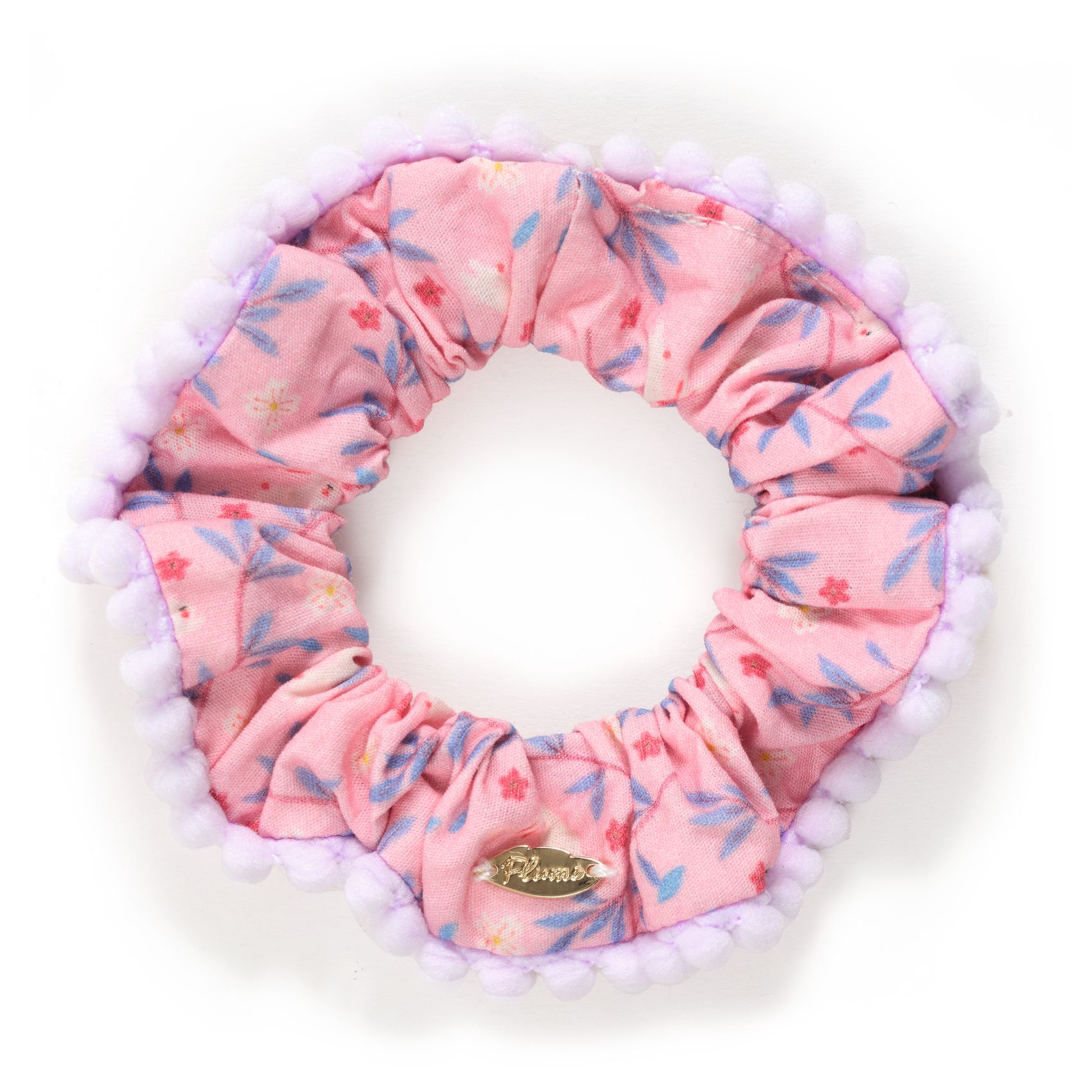 Djeco Marguerite scrunchie elastico capelli cotone piuma