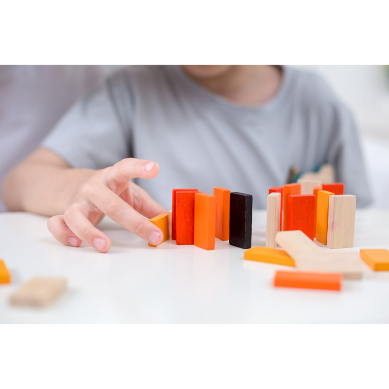 Plan Toys Mini Game Domino gioco equilibrio 22 pezzi
