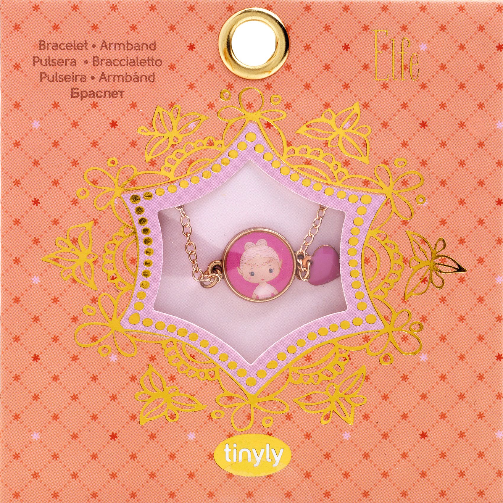 Djeco Tinyly Elfe braccialetto bambina oro