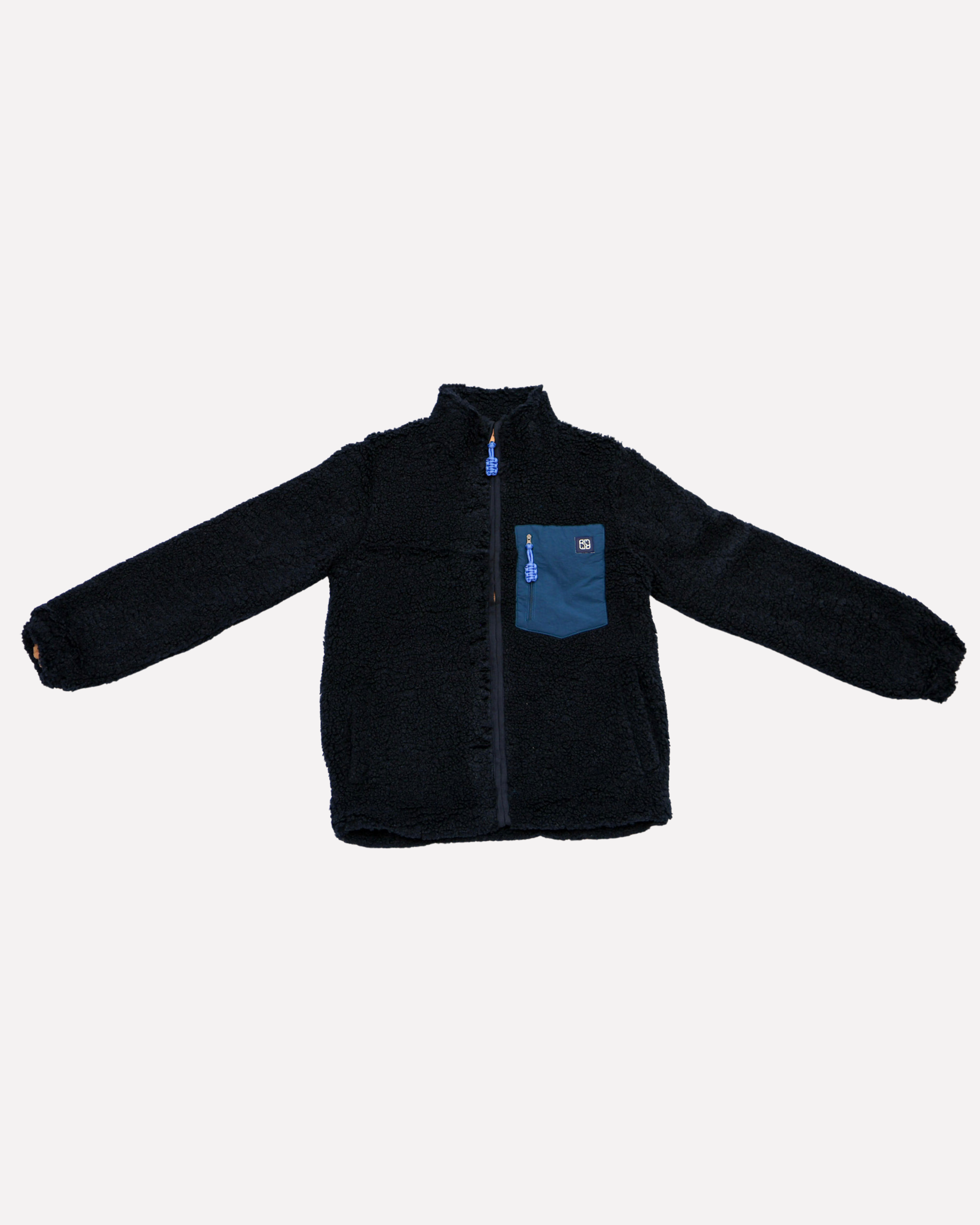 Ella and Rapha Teddy giacca uomo navy regular fit