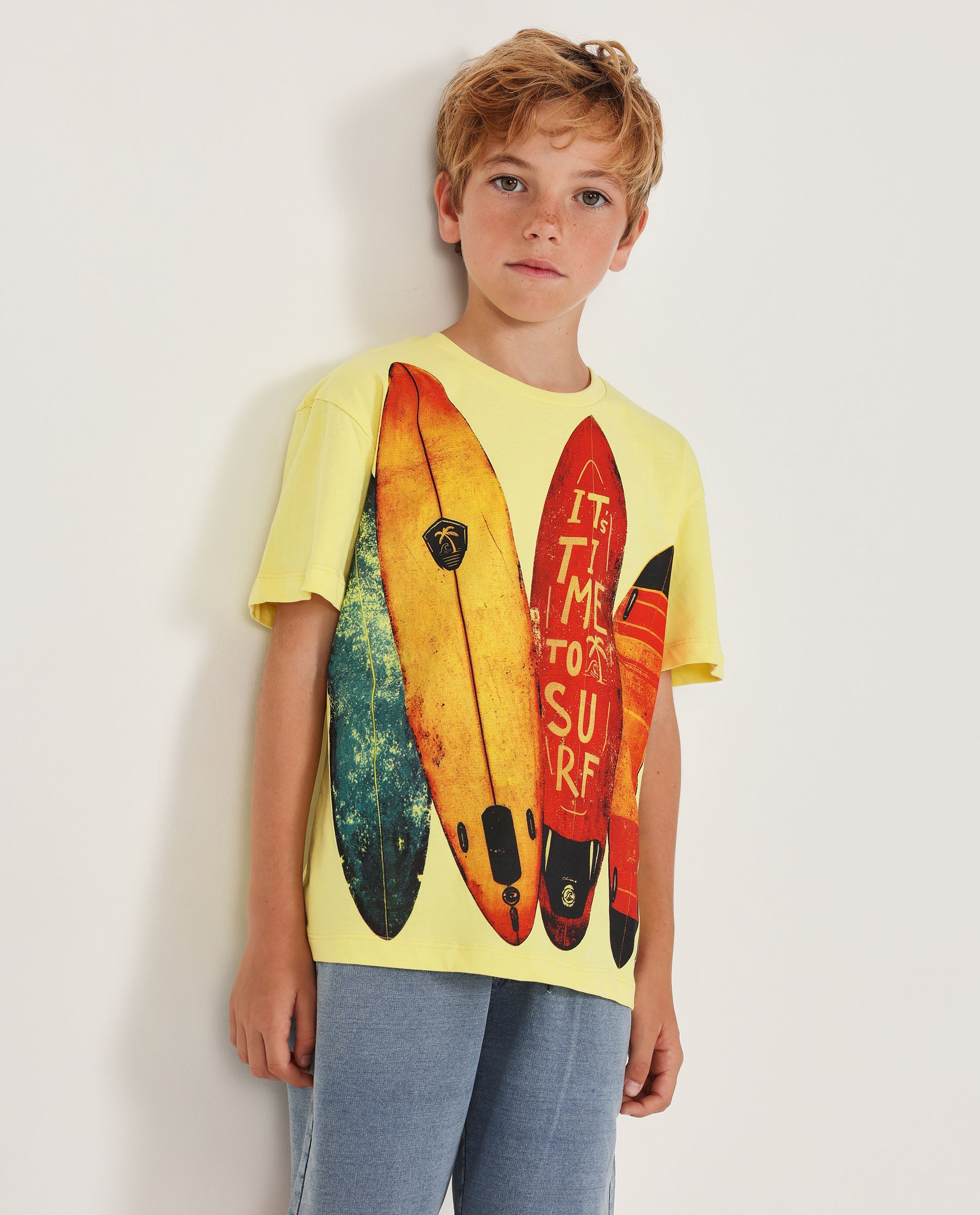 Tuc Tuc maglietta bambino gialla surf