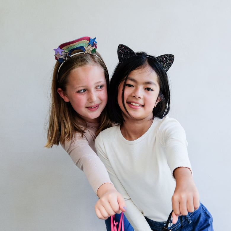 Mimi&Lula cerchietto orecchie gatto glitter