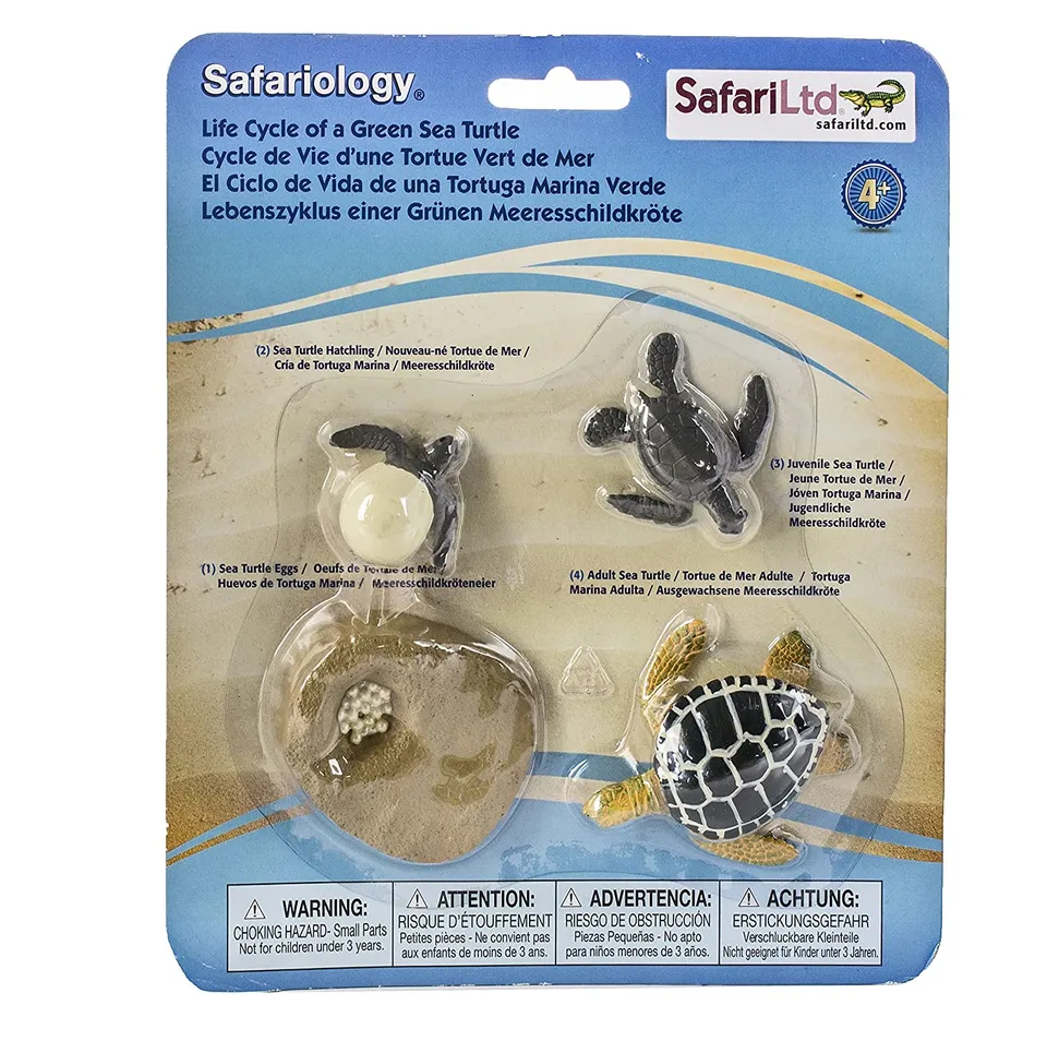 Safari Ltd Safariology Tartaruga Marina set 4 figure