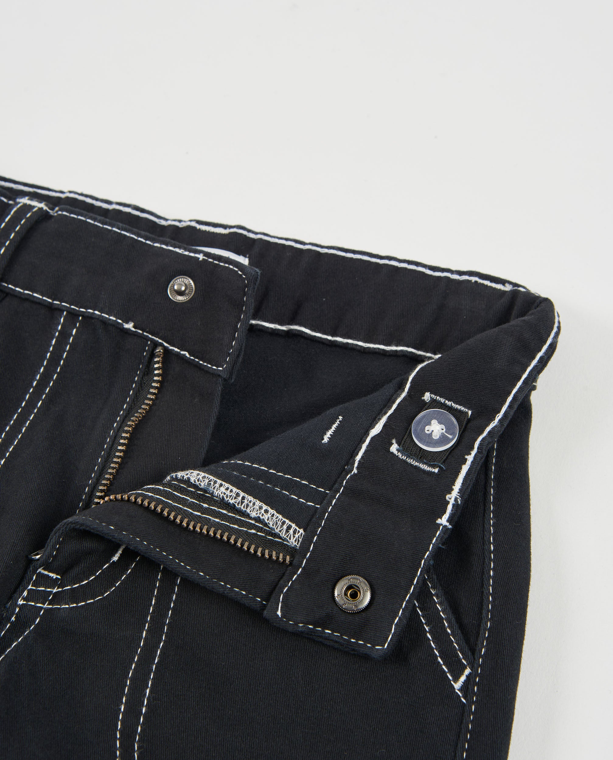 Tuc Tuc jeans bambino nero taglio dritto tasche
