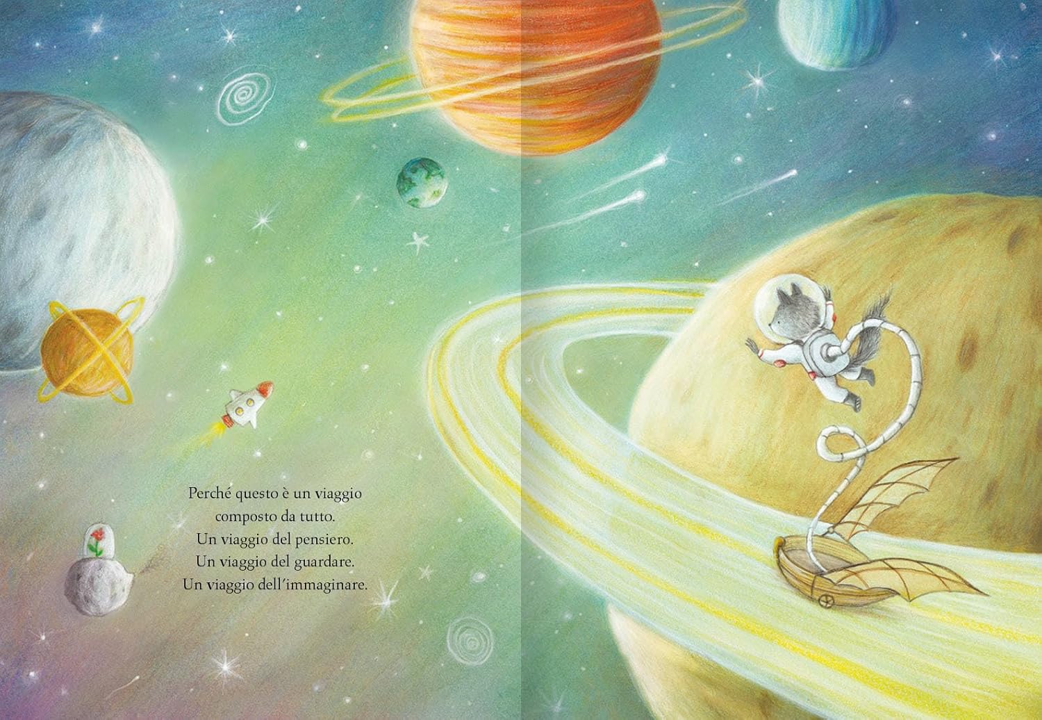 Emme Edizioni Il viaggio infinito albo illustrato dai 3 anni