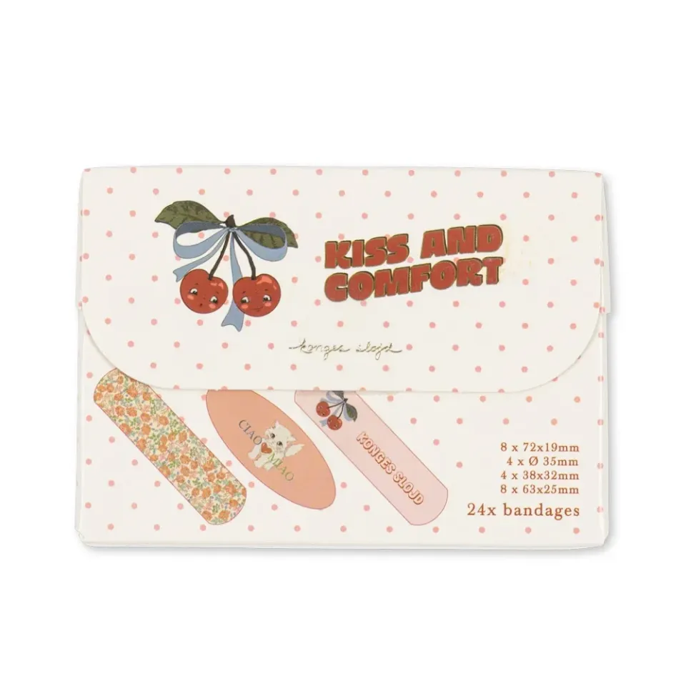 Konges Sløjd Cherry Mix set 24 cerotti bambini impermeabili