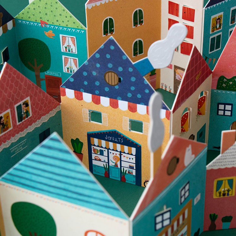 Londji Chez Moi cartella stickers 185 adesivi rimovibili
