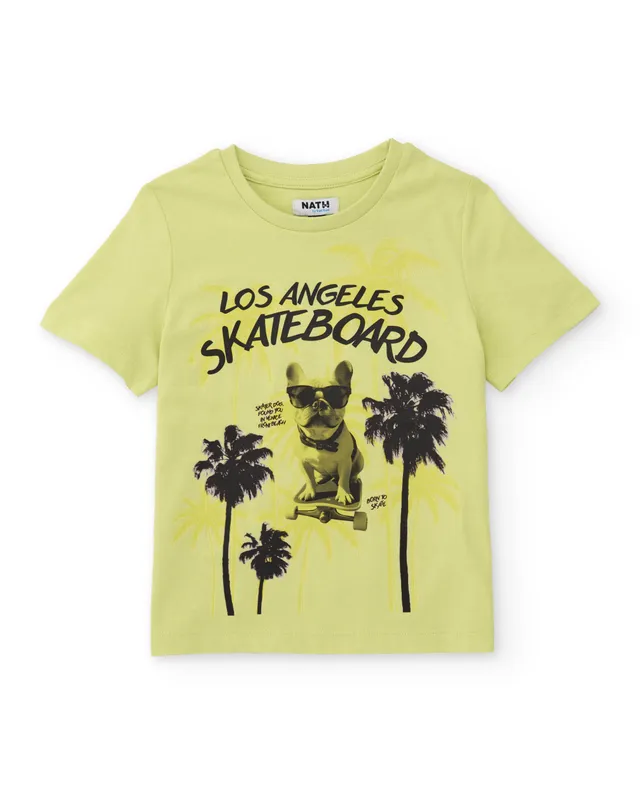 Tuc Tuc maglietta bambino verde cotone California