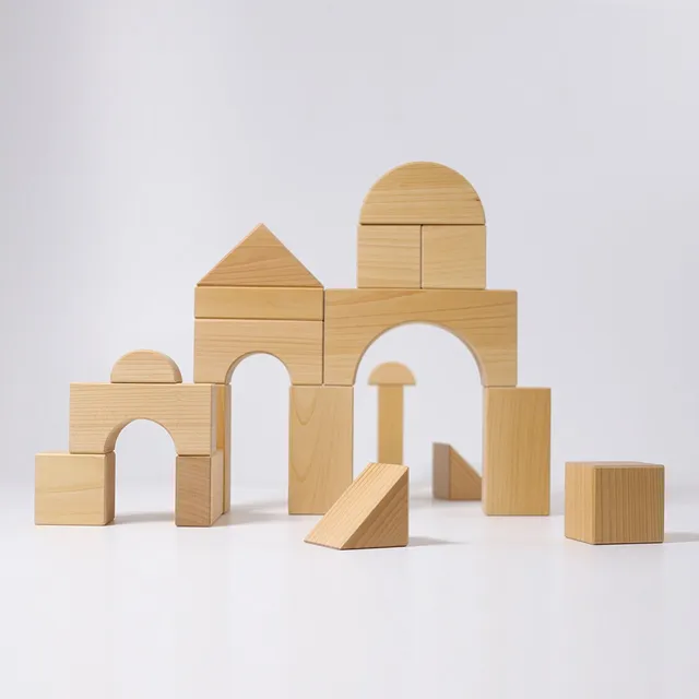 Grimm's Giant Building Blocks costruzioni legno 19 pezzi
