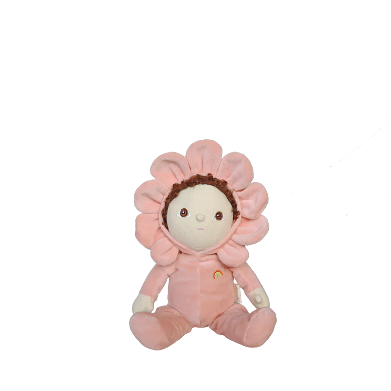 OlliElla Dinky Dinkums Dahlia bambola 22 cm rosa