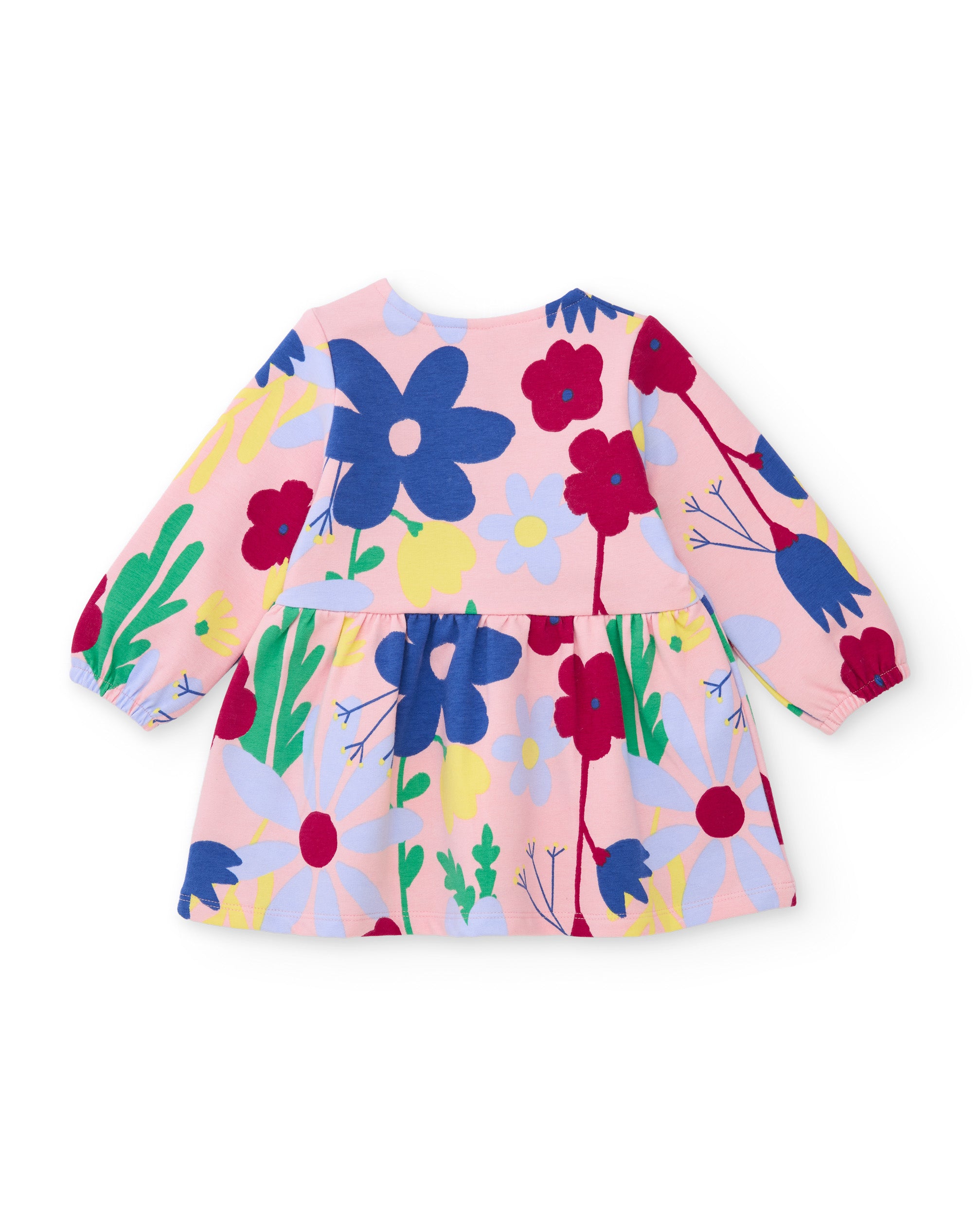 Tuc Tuc Vestito Bambina Rosa Fiori Felpa