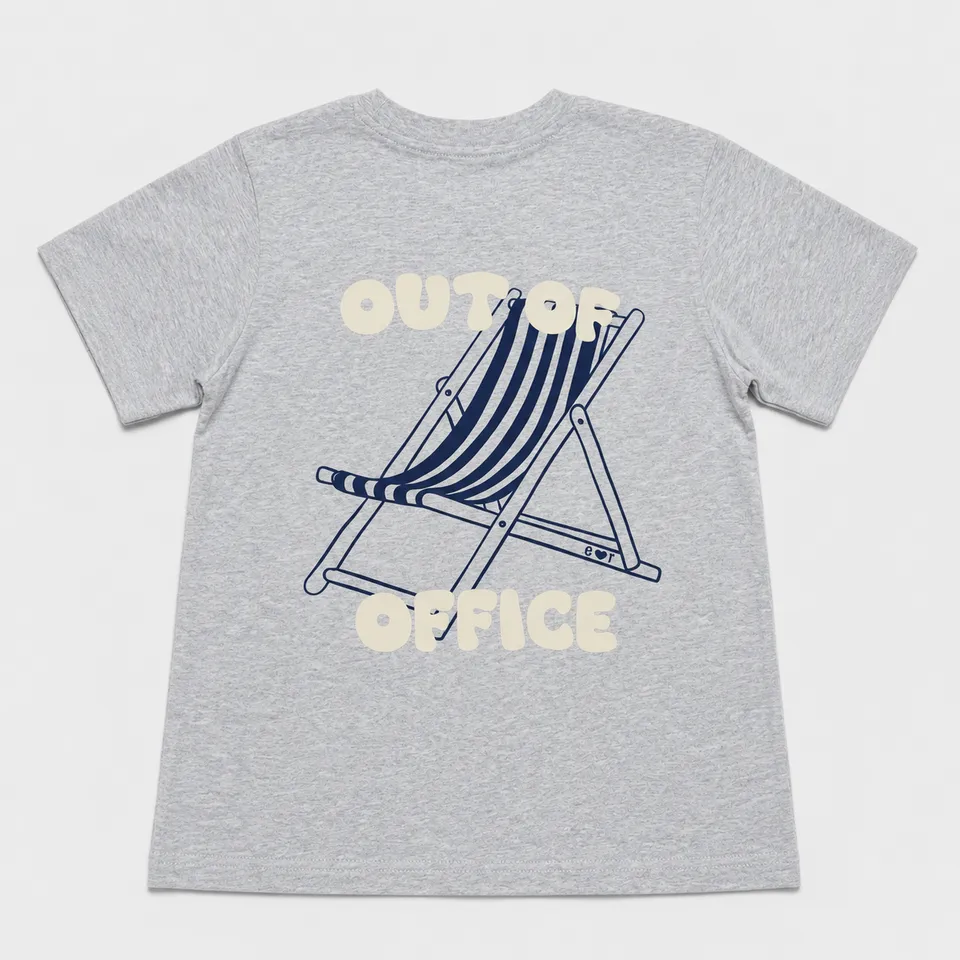 Ella and Rapha Out of Office maglietta uomo grigia cotone