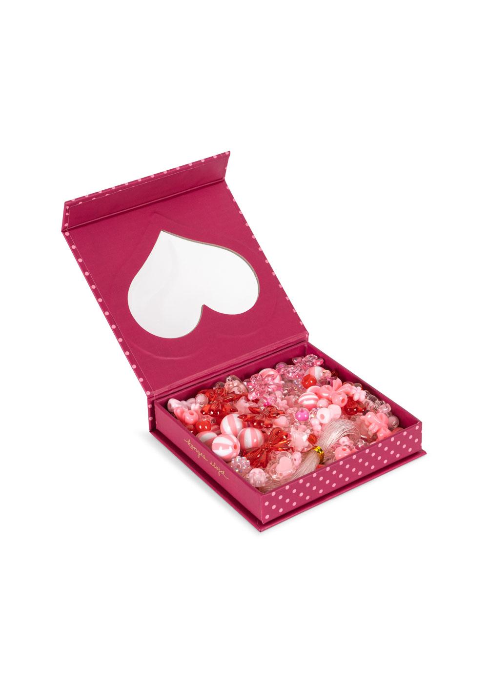 Konges Slojd Kit Perline Pink Rose collane acrilico