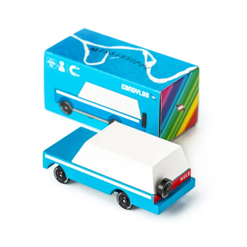 Candylab Candycar Mississippi Mule macchinina legno