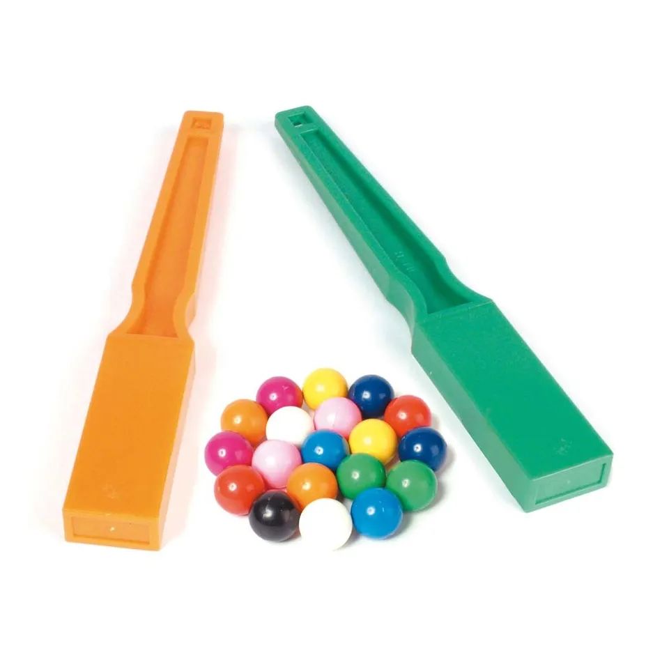 TickiT Biglie magnetiche arcobaleno 20 pezzi + palette